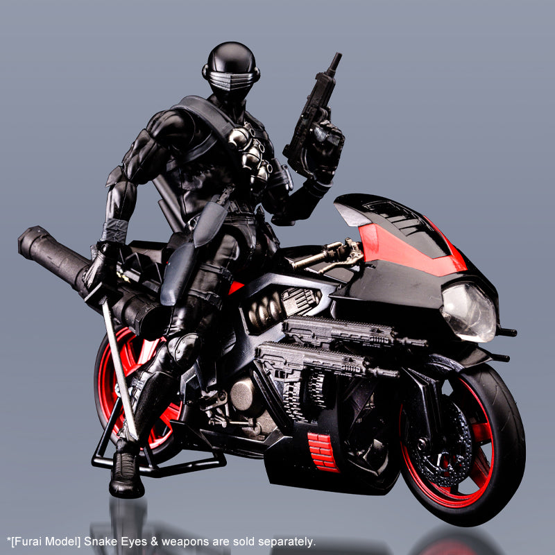 Flame Toys - G.I. Joe - Speed Cycle For Snake Eyes Furai Model Kit LOW STOCK
