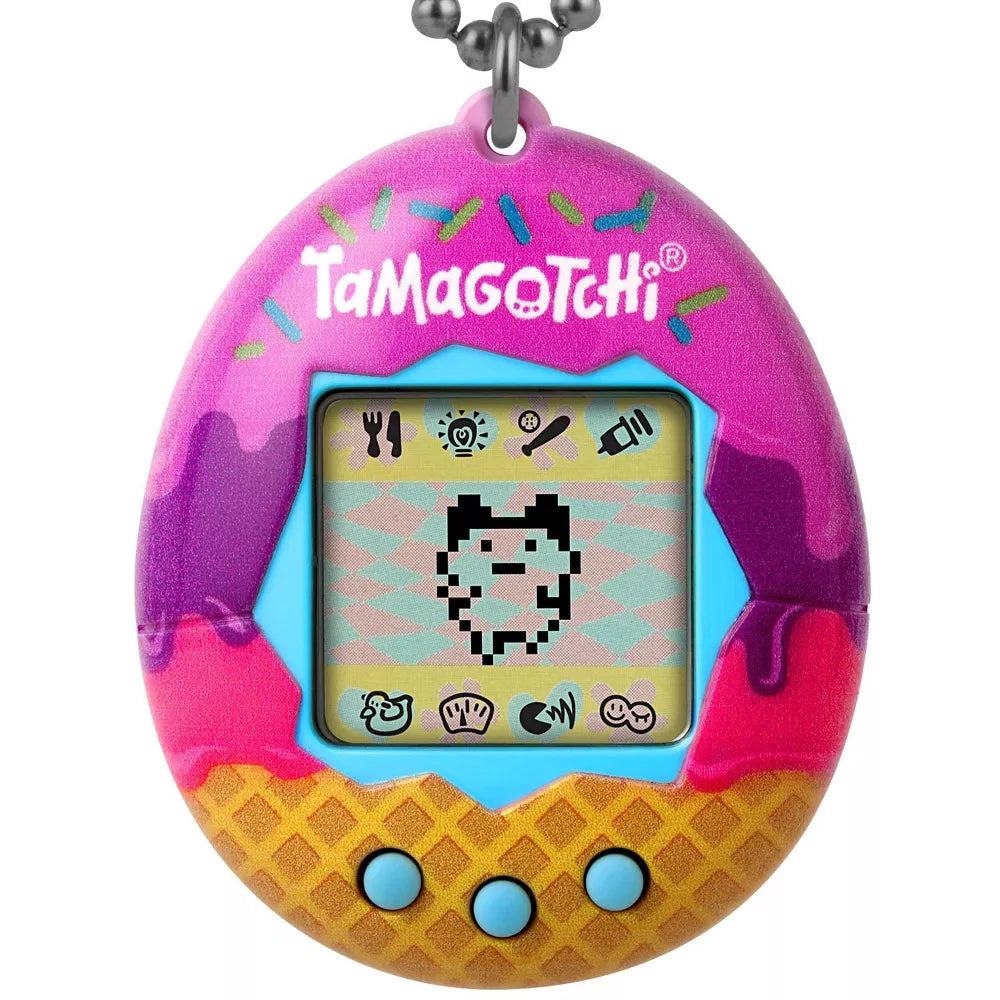 Bandai - The Original Tamagotchi (Gen 1) Ice Cream Portable Electronic Game (42922) LOW STOCK