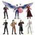 Marvel Legends - Captain America Flight Gear BAF - Complete Set of 7 Action Figures