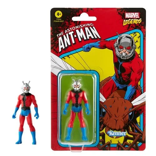 Marvel Legends - Kenner Retro Series - The Avengers - Ant-Man 3.75-Inch Action Figure (F2666) LOW STOCK