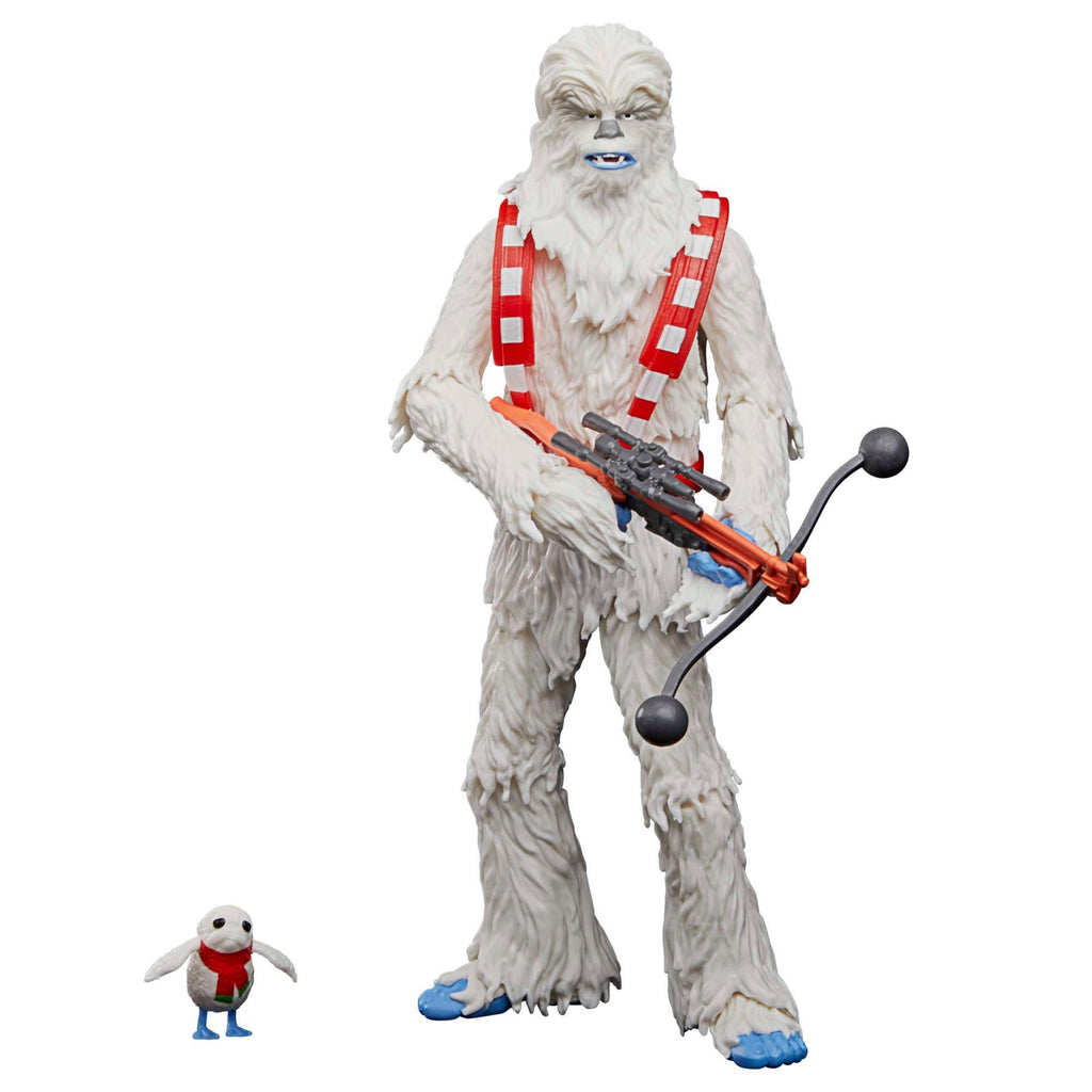 Star Wars: Black Series - Wookiee Chewbacca & Porg (Christmas Holiday Edition) Action Figures F5303 LOW STOCK