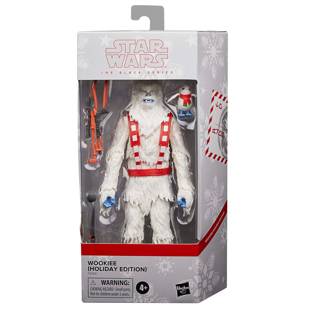 Star Wars: Black Series - Wookiee Chewbacca & Porg (Christmas Holiday Edition) Action Figures F5303 LOW STOCK