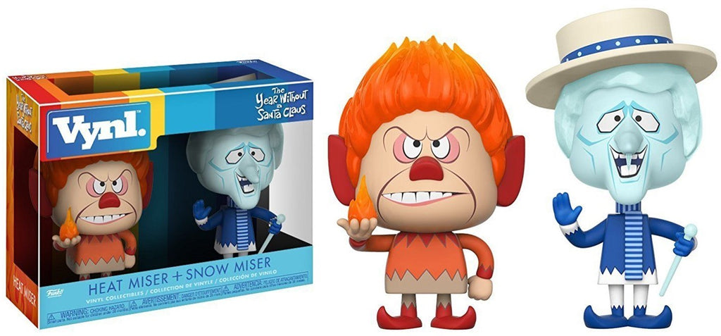 Funko Vynl. - The Year Without a Santa Clause - Heat Miser + Snow Miser Vinyl Figures 2-Pack (22972) LOW STOCK