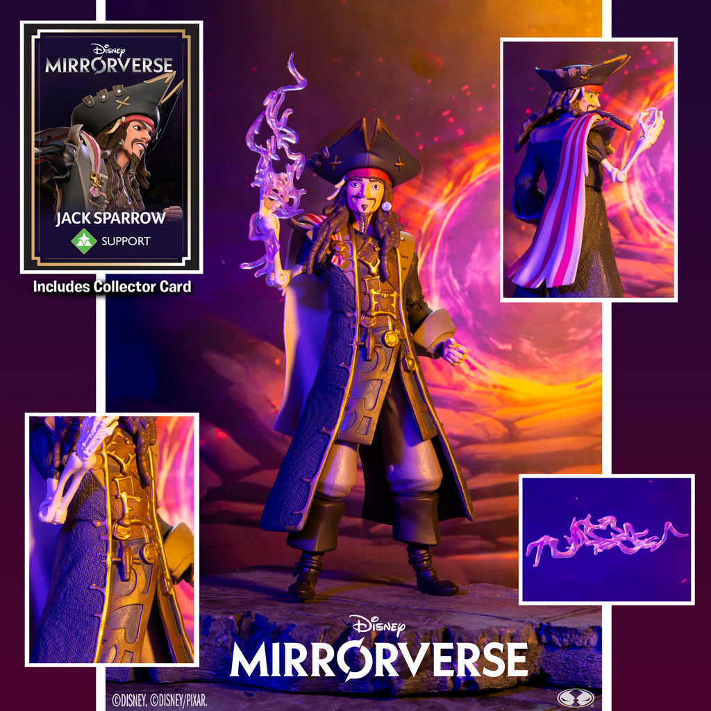 McFarlane Toys - Disney Mirrorverse - Jack Sparrow (Support) Action Figure (16037) LOW STOCK
