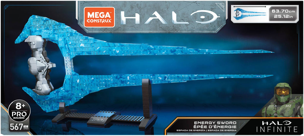 Mega Construx HALO Infinite - Energy Sword (GPB05) Pro Builders Set LOW STOCK