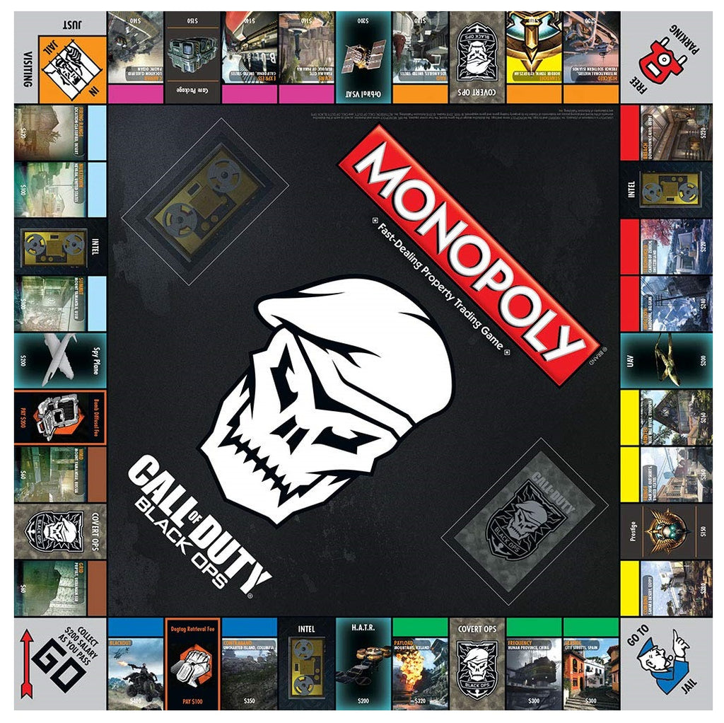 Hasbro Gaming - USAopoly - Monopoly: CoD Call of Duty Black Ops 4 Edition Board Game LOW STOCK