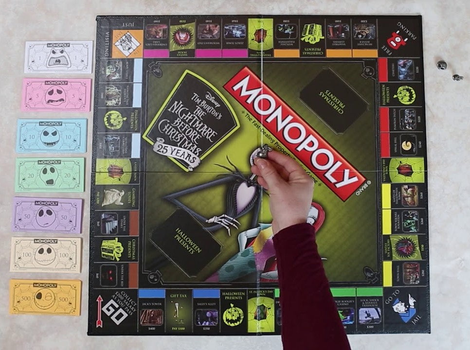 Hasbro / USAopoly - Monopoly: The Nightmare Before Christmas Edition Board Game LAST ONE!