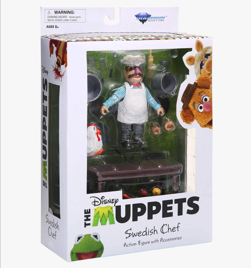Diamond Select Toys - The Muppets - Swedish Chef Deluxe Figure Set (84