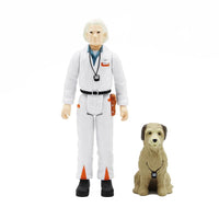 Super7 ReAction Figures - Back to the Future - Doc Brown and Copernicus (Dog) Action Figures (80800) LAST ONE!
