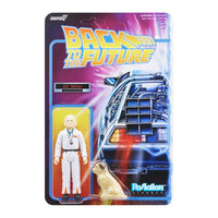 Super7 ReAction Figures - Back to the Future - Doc Brown and Copernicus (Dog) Action Figures (80800) LAST ONE!