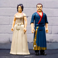 Super7 ReAction Figures: Parks and Recreation (Wave 2) Ron and Tammy #2 Wedding Night 2-Pack (82380)