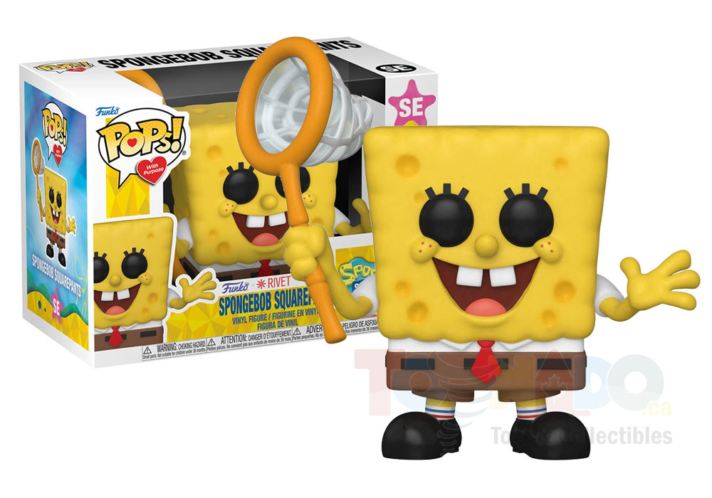 Funko Pop! Pops With Purpose - SpongeBob Squarepants - SpongeBob Youthtrust SE Vinyl Figure (60888) LOW STOCK