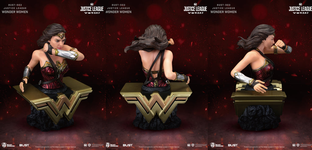 Beast Kingdom Bust - DC Justice League Wonder Woman (BUST-003) PX Exclusive LOW STOCK