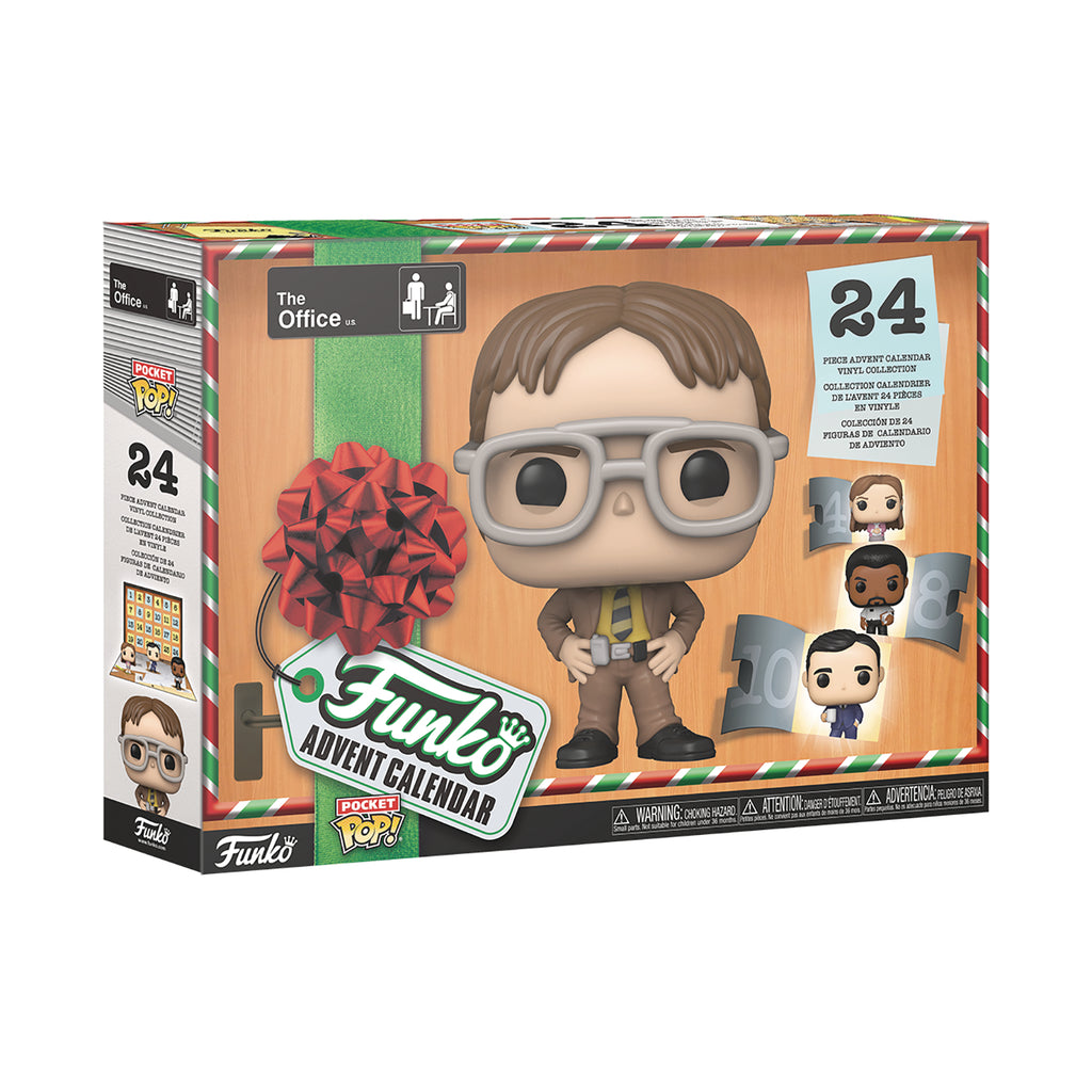 Funko Pocket Pop! - The Office 2022 Christmas Holiday Advent Calendar 24 Pieces (50816) LOW STOCK
