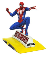 Diamond Select Toys - Marvel Gallery Diorama - Gamerverse - Spider-Man (On Cab) PVC Statue (84333) LAST ONE!