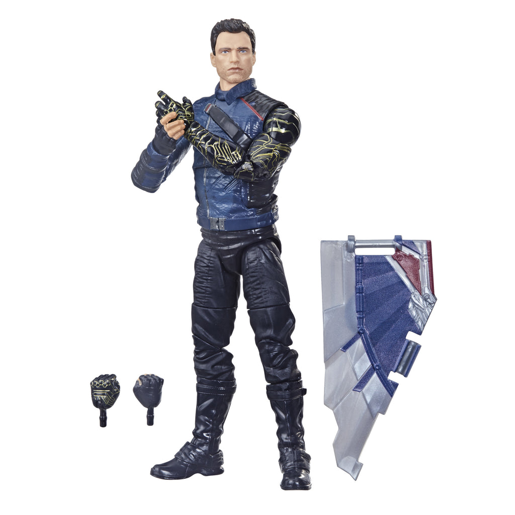 Marvel Legends - Captain America Flight Gear BAF - Winter Soldier Action Figure (F0325)