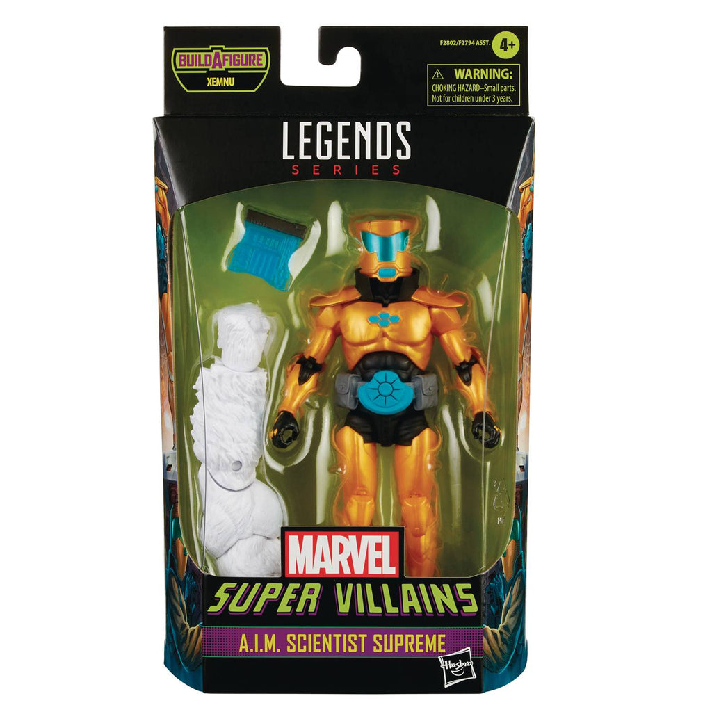 Marvel Legends - Super Villains (Xemnu BAF) A.I.M. Scientist Supreme Action Figure (F2802)