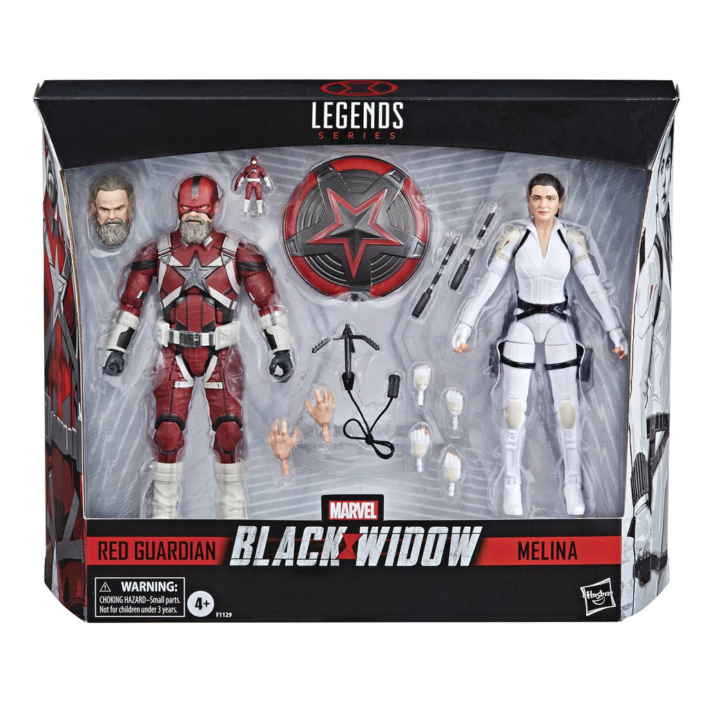 Marvel Legends - Black Widow - Red Guardian & Melina Action Figures (F1129)