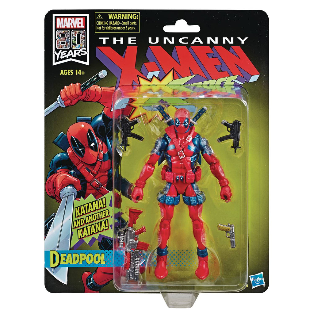 Marvel 80th Anniversary Legends Series - The Uncanny X-Men - Deadpool Action Figure (E6510)