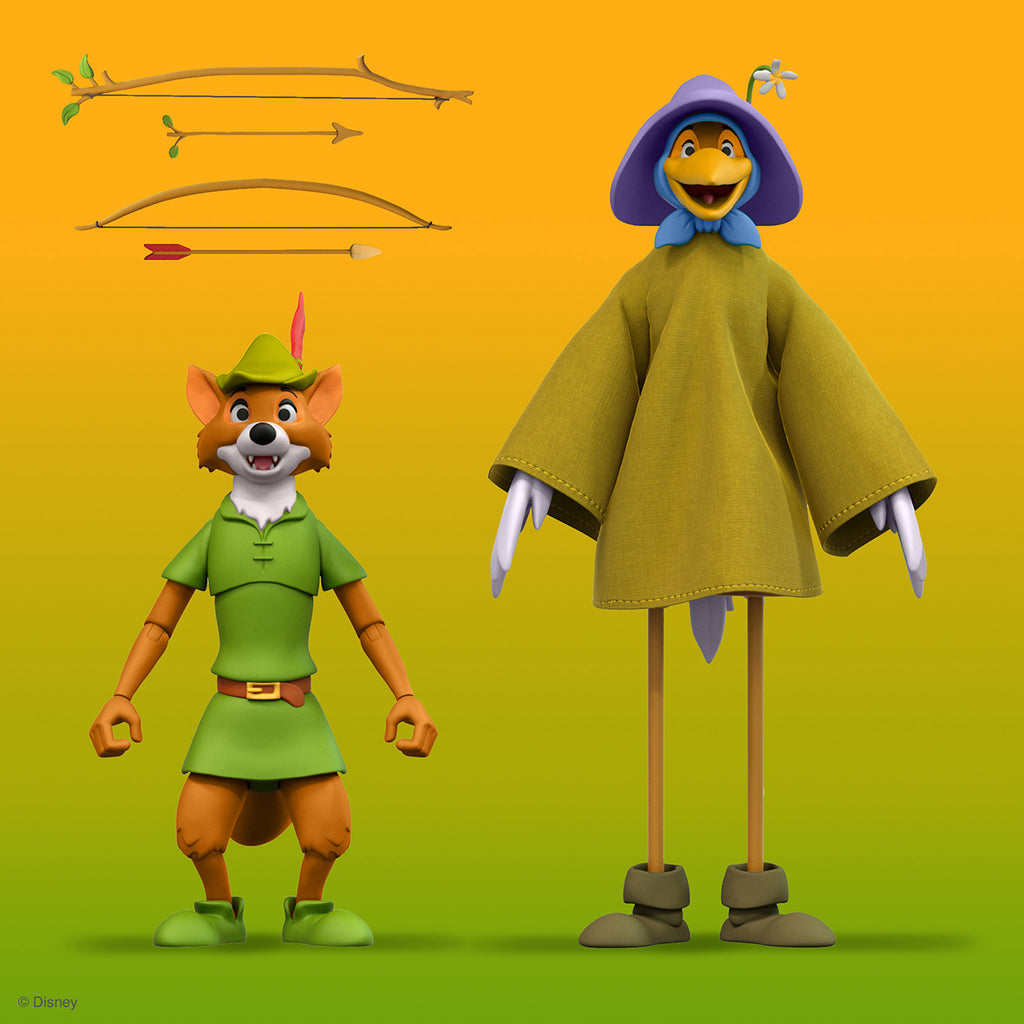 Super7 Ultimates - Disney: Robin Hood - Wave 2 - Robin Hood (Stork Costume) 7-inch Figure (81481) LAST ONE!