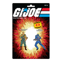 G.I. Joe Duke X Cobra Commander Retro Pin Set (30789) LOW STOCK