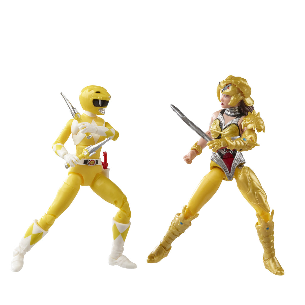 Power Rangers Lightning Collection Yellow Ranger Aisha vs. Scorpina 2-Pack Action Figures (F2046)