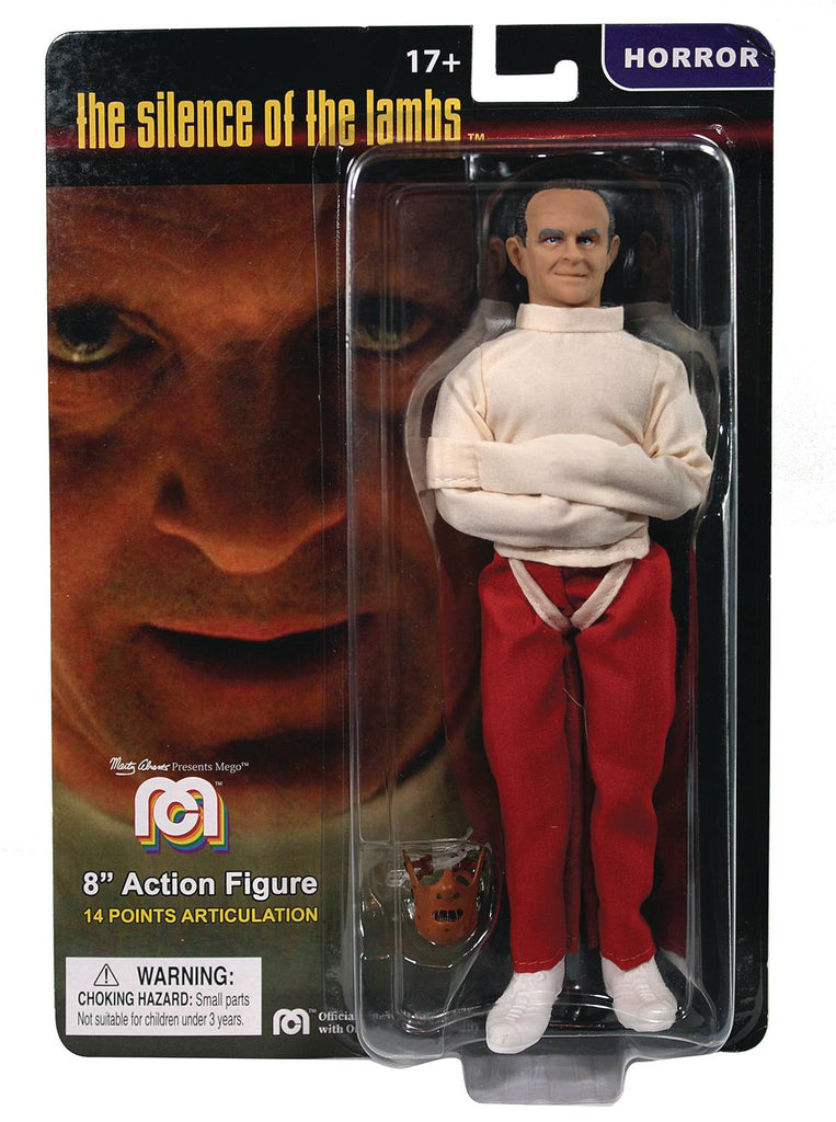 Mego Horror - The Silence of the Lambs - Hannibal Lecter 8-Inch Action Figure (62788) LOW STOCK
