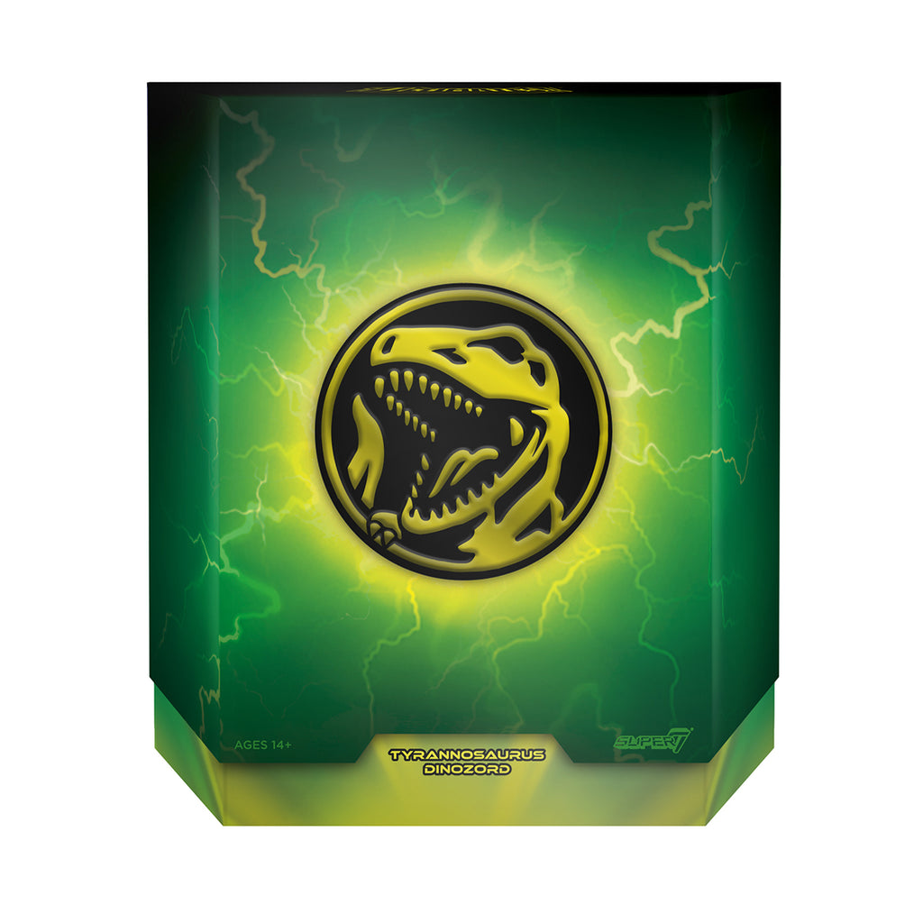 Super7 Ultimates - Mighty Morphin Power Rangers - Tyrannosaurus Dinozord 8-inch Action Figure 81302 LOW STOCK