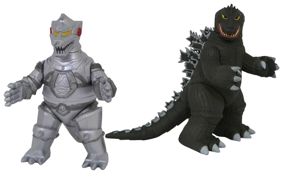 Diamond Select Toys Vinimates - Godzilla - Godzilla 1962 vs Mechagodzilla 2-Pack Vinyl Figures LAST ONE!