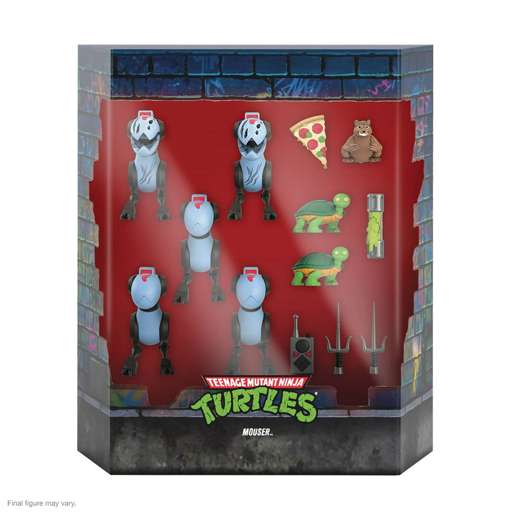 Super7 Ultimates - TMNT Teenage Mutant Ninja Turtles - Wave 6 - Mouser Action Figure (81847) LOW STOCK