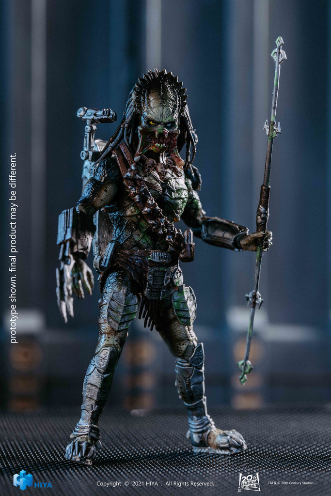 Hiya Toys - Alien vs. Predator: Requiem - Battle Damage Wolf Predator (PREVIEWS Exclusive) 1:18 Scale Action Figure