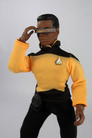 Mego Sci-Fi - Star Trek: The Next Generation - Lt. Commander Geordi La Forge 8-Inch Action Figure (63070) LOW STOCK