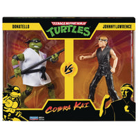 Teenage Mutant Ninja Turtles X Cobra Kai - Donatello vs Johnny Lawrence Action Figures (81294)