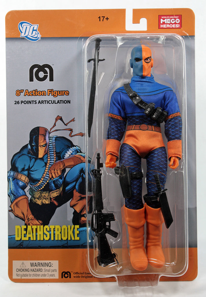 Mego DC Heroes - Deathstroke (PX Previews Exclusive) Action Figure (63127) LOW STOCK