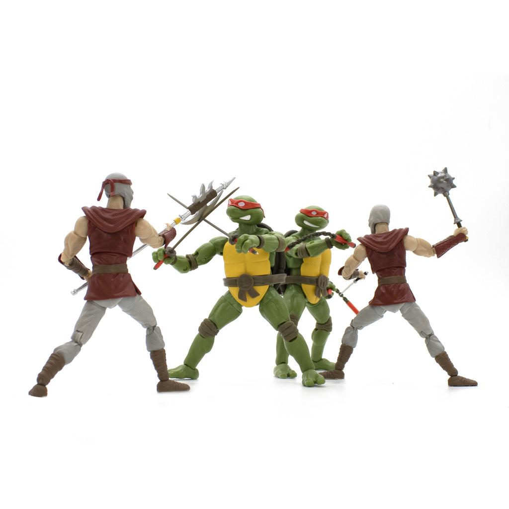 BST AXN - Teenage Mutant Ninja Turtles (Wave 2) Classic Comic 4-Pack Set-A PX Action Figures (35584) LOW STOCK