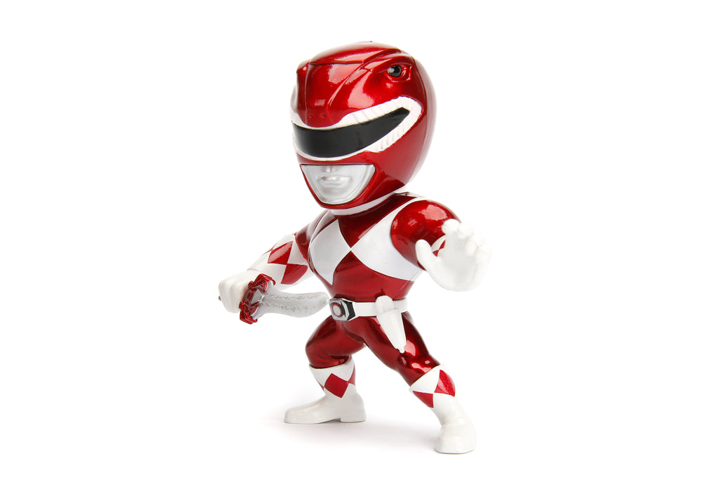 Jada Toys - Power Rangers - Red Ranger 4-Inch MetalFigs Figure (99270 ...