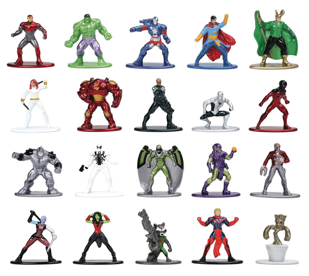 Jada Toys - Marvel Nano Metalfigs Mini-Figures (Series 5) 20-Pack (32417) LOW STOCK