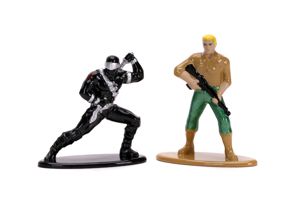 Jada Toys Nano Metalfigs - G.I. Joe 6-Pack Die Cast Figure Collection (31773)