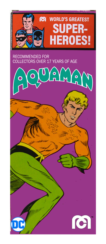 Mego DC World\'s Greatest Super-Heroes! 50th Anniversary - Aquaman 8-inch Action Figure (51303) LAST ONE!