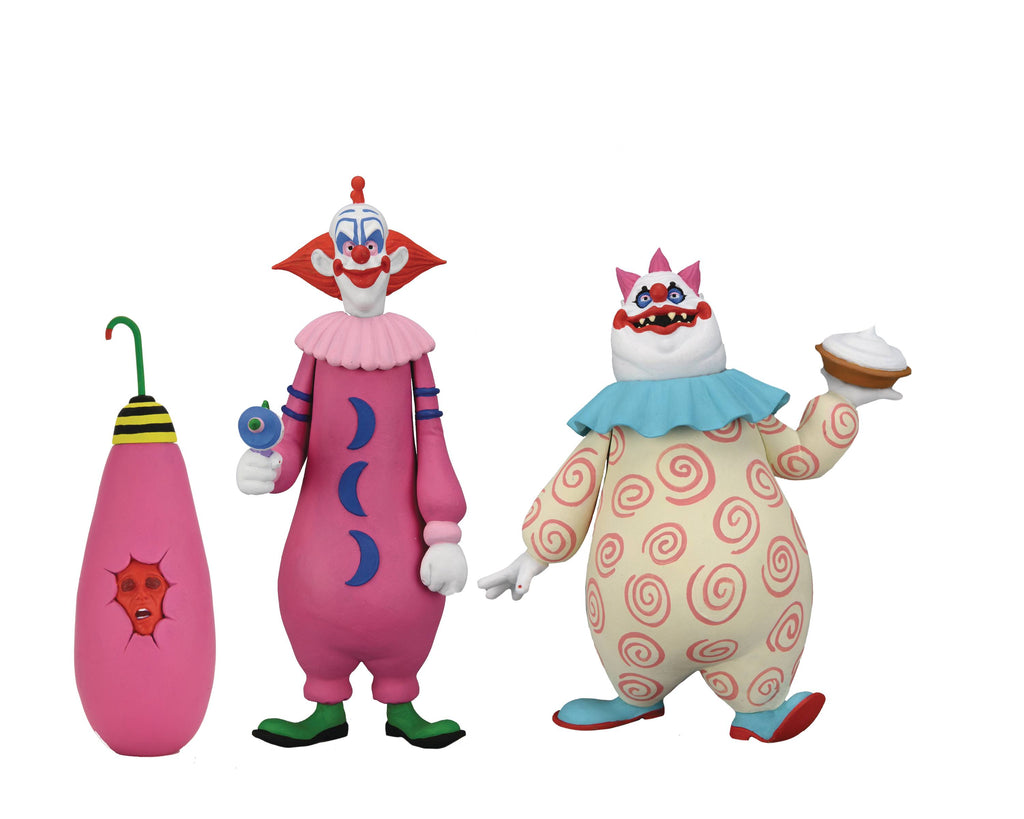 NECA - Killer Klowns From Outer Space Toon Err & Chubby 2-Pack Figure Set (45580)