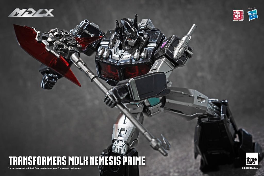 threezero - Transformers MDLX Nemesis Prime Articulated Previews Exclusive Action Figure (3Z04740W0) LOW STOCK