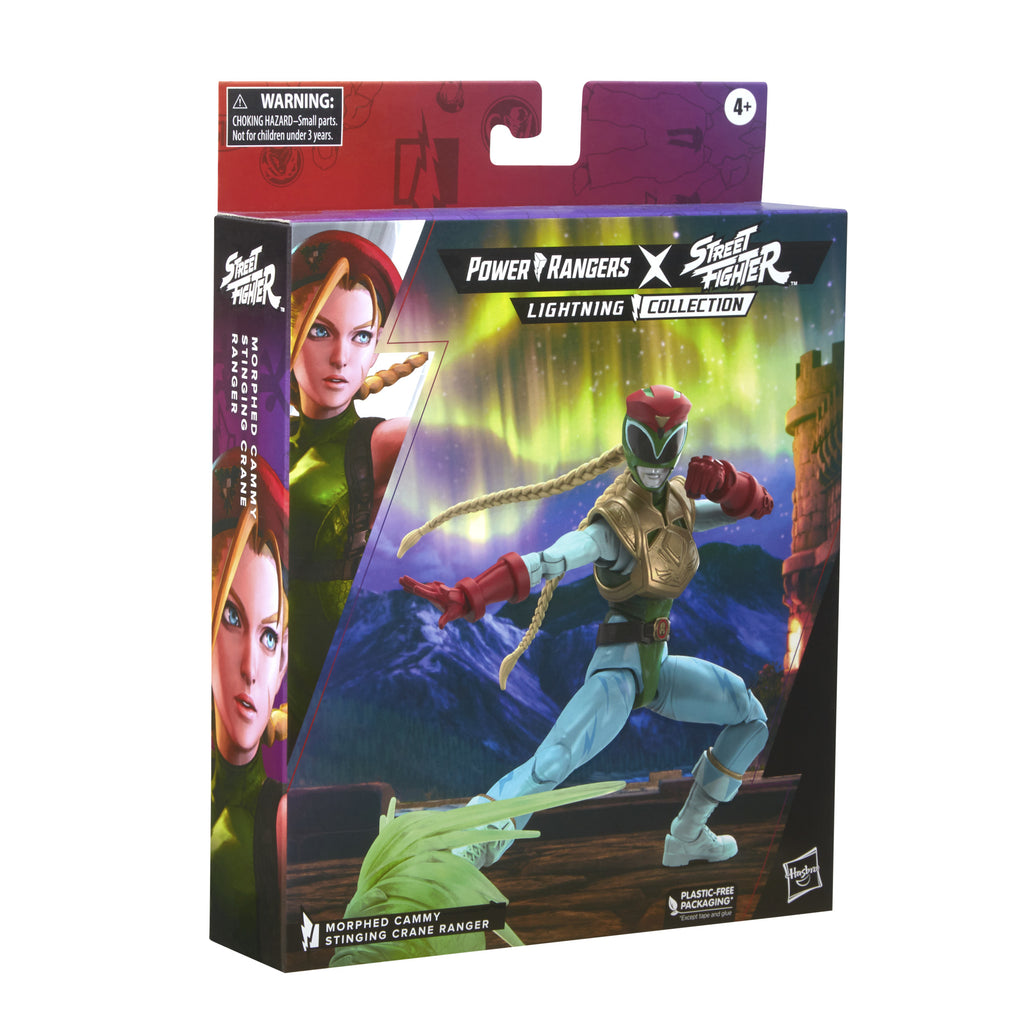 Power Rangers X Street Fighter: Lightning Collection Morphed Cammy Stinging Crane Ranger Action Figure (F6118) LOW STOCK