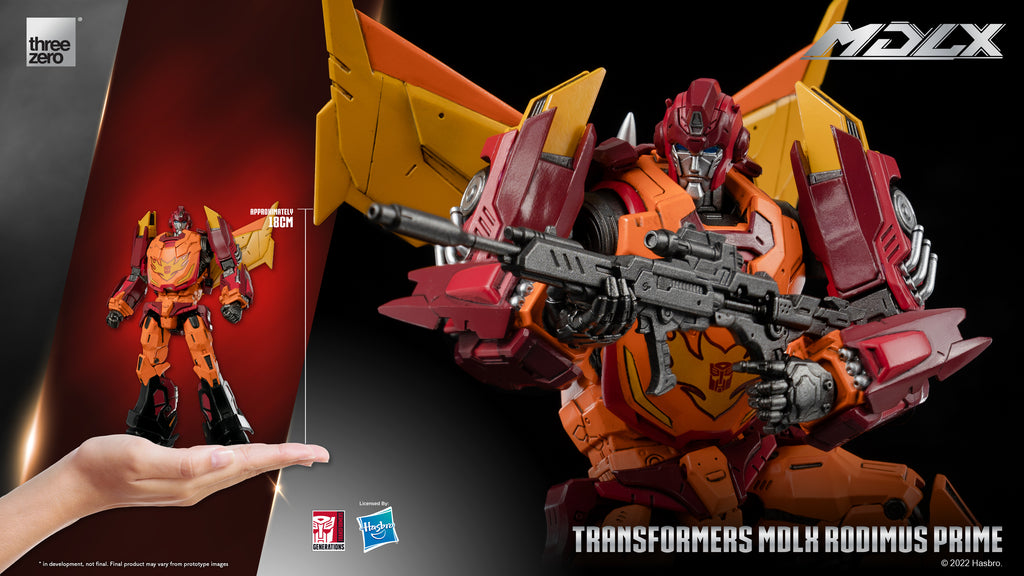 Transformers - Rodimus Prime MDLX Action Figure by threezero LAST ONE!