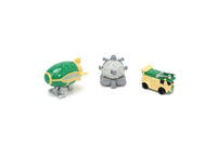 Nano Hollywood Rides NV-14 - Teenage Mutant Ninja Turtles 3-Pack Collector Die Cast Series (31790)