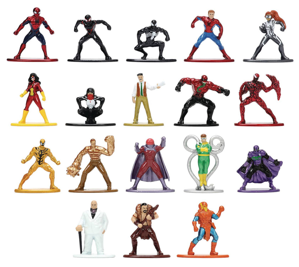 Jada Toys Marvel Spider-Man 18-Pack Series 9 Die-cast Jada Toys Marvel Spider-Man 18-Pack Series 9 Die-cast