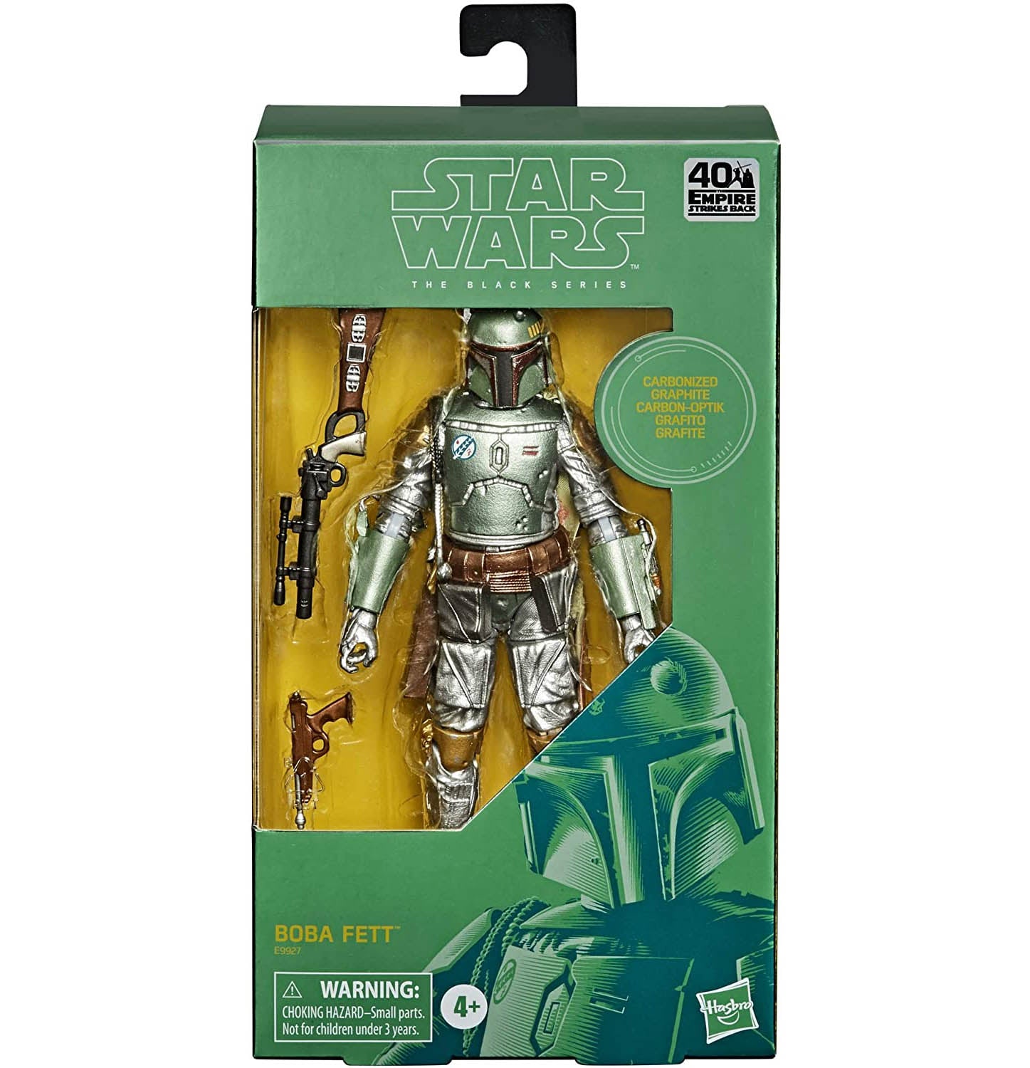Star Wars: Black Series - Empire Strikes Back 40th - Boba Fett (Carbon –  Toynado