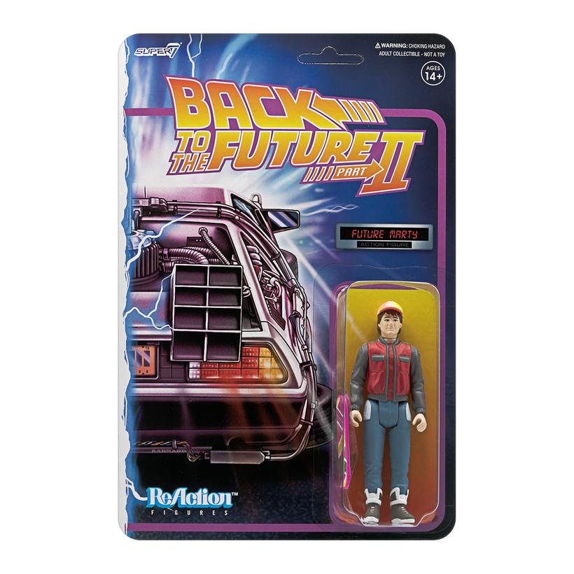 Super 7 ReAction Figures - Back to the Future II - Future Marty Action Figure (80795) LAST ONE!