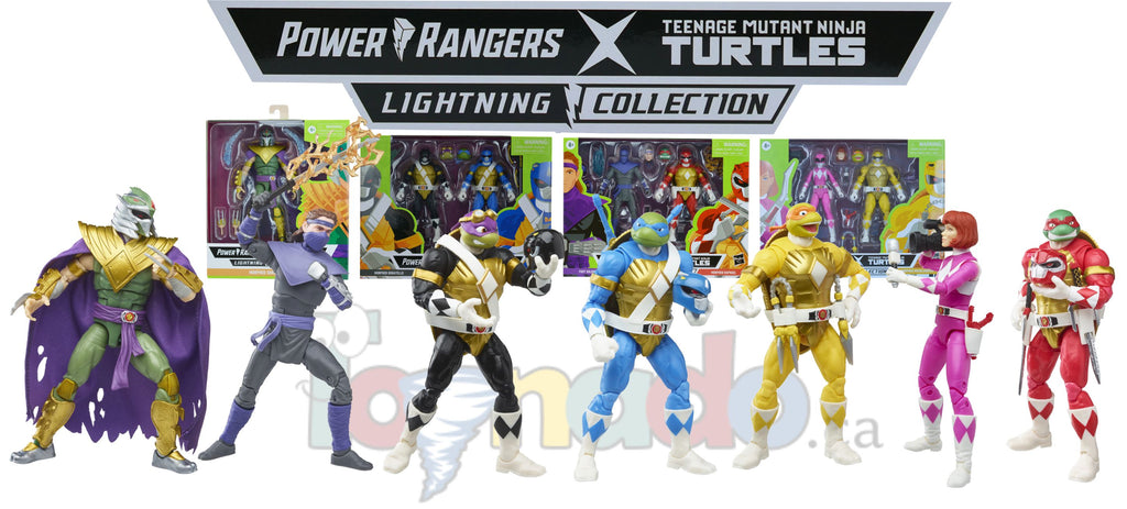 Power Rangers X Teenage Mutant Ninja Turtles Lightning Collection