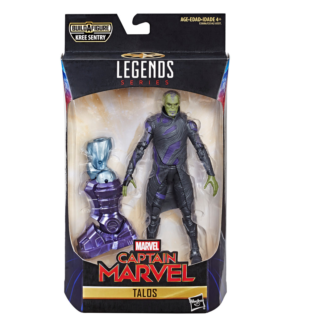 Hasbro - Marvel Legends - Captain Marvel - Kree Sentry BAF - Talos Figure (E3886) LAST ONE!