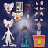 Super7 Ultimates - Animaniacs (Wave 1) Pinky Action Figure (82049) LOW STOCK